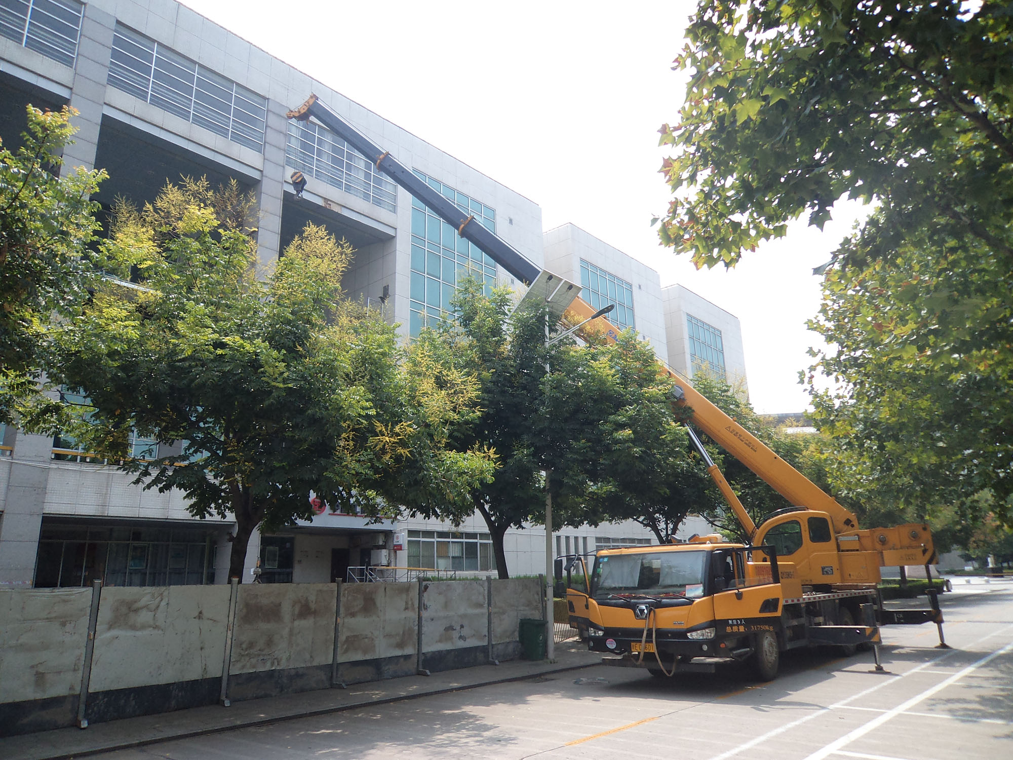渭南師院學院圖書館鋼結構加層項