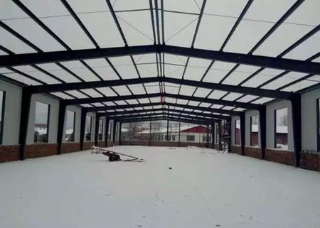 冬季鋼結構廠房的施工措施