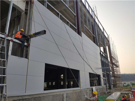 鋼結構廠房外墻保溫巖棉板