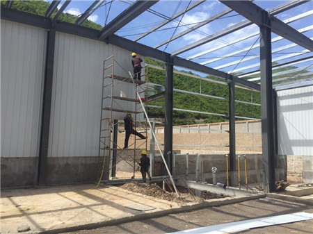 鋼結構廠房的圍護結構