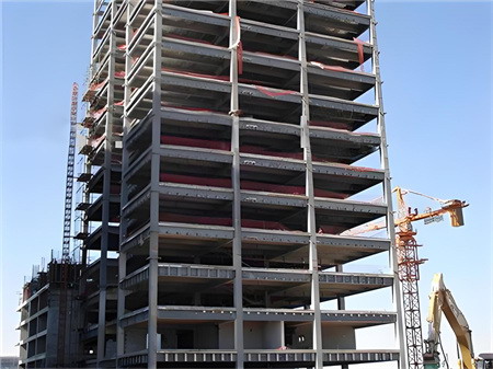 高層鋼結(jié)構(gòu)的支撐排架